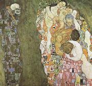 Gustav Klimt Death and Life (mk20) oil